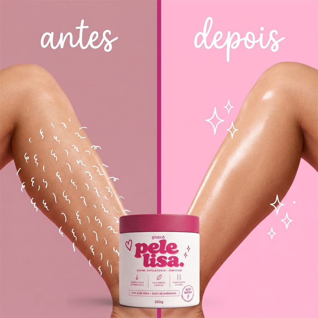 Antes e depois.